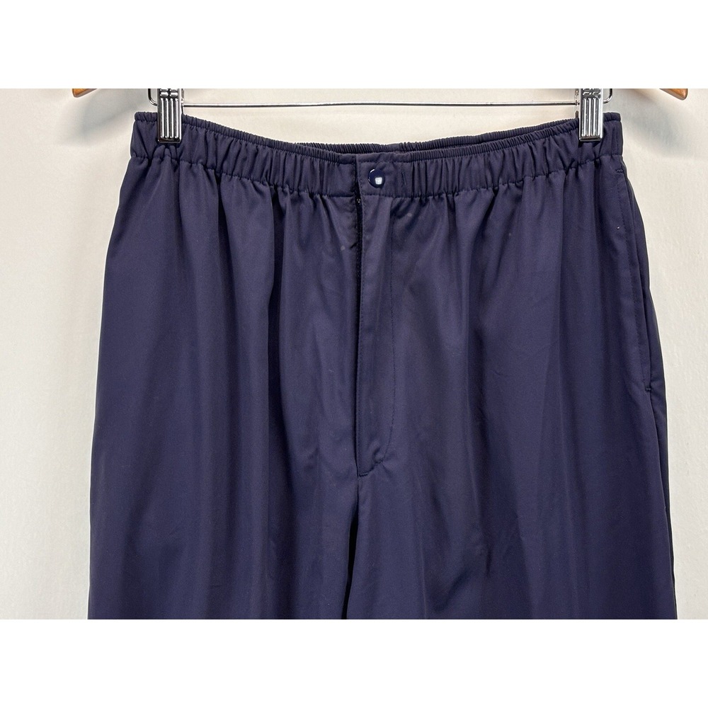 NEW! Polo Ralph Lauren Track Pants Sz Small Men's Navy Ankle Zip Deadstock READ - Picture 2 of 10
